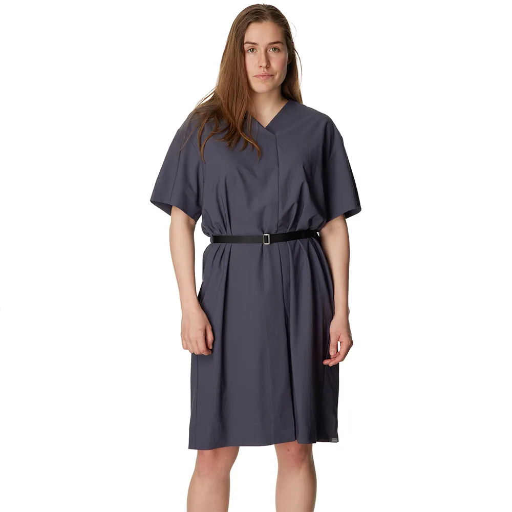 Houdini Cosmo Korte Mouw Jurk Blauw