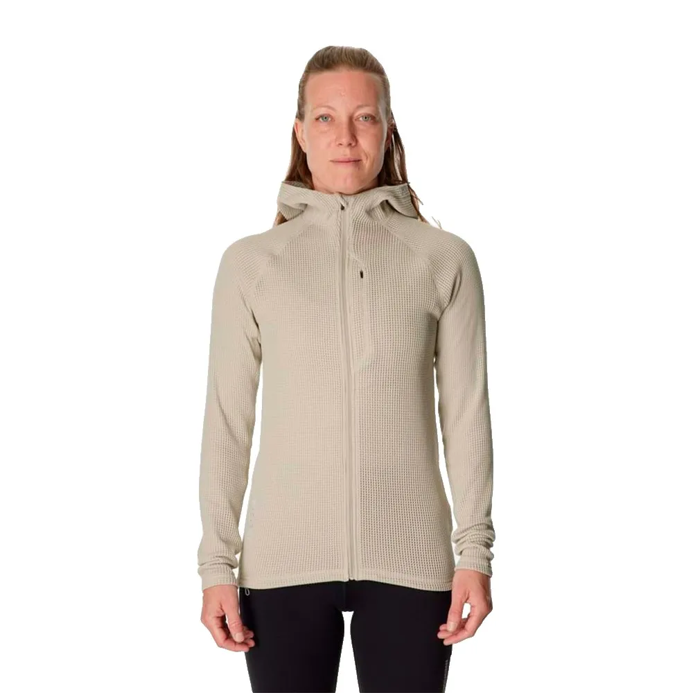 Houdini Pace Flow Fleece Met Kap Grijs