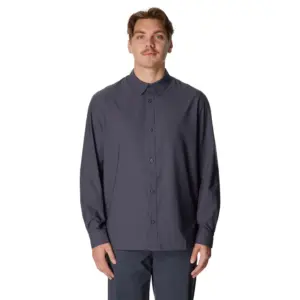 Houdini Symbio Base Overhemd Met Lange Mouwen Blauw