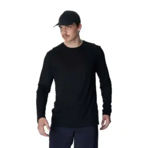 Houdini Tree T-shirt Met Lange Mouwen Zwart