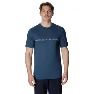 Houdini Tree Message T-shirt Met Korte Mouwen Blauw