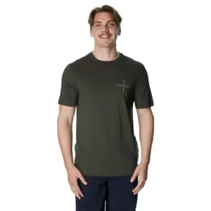 Houdini Tree Message T-shirt Met Korte Mouwen Groen