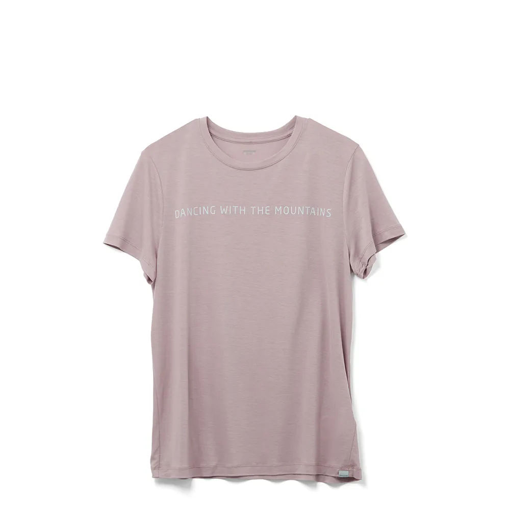 Houdini Tree T-shirt Met Korte Mouwen Wit