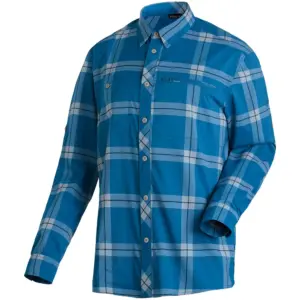 Maier Sports Kasen M Overhemd Met Lange Mouwen Blauw