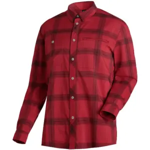 Maier Sports Kasen M Overhemd Met Lange Mouwen Rood