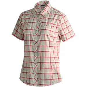 Maier Sports Kendra S/s W Overhemd Met Korte Mouwen Bruin