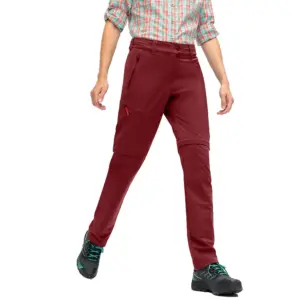 Maier Sports Nata Zip Broek Sun-dried Tomato