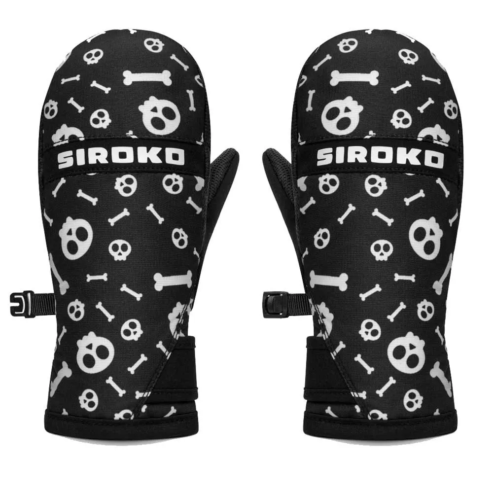 Siroko Spook Handschoenen Zwart