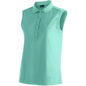 Maier Sports Ulrike Mouwloze Polo Groen