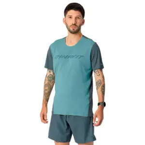 Dynafit Alpine 2 T-shirt Met Korte Mouwen Blauw