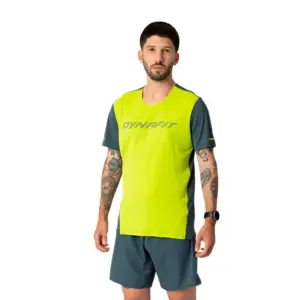 Dynafit Alpine 2 T-shirt Met Korte Mouwen Geel