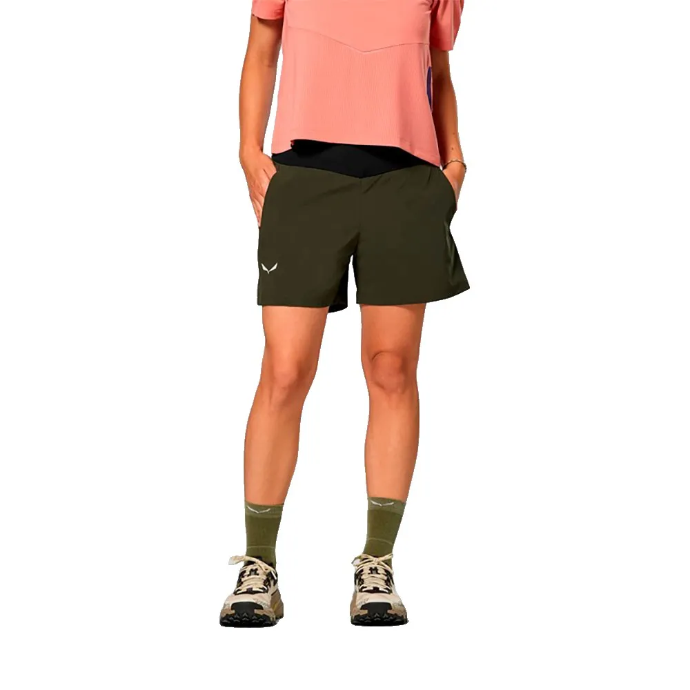 Salewa Pedroc Durastretch Light Korte Broek Olijf