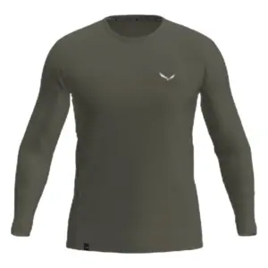 Salewa Puez Dry T-shirt Met Lange Mouwen Groen
