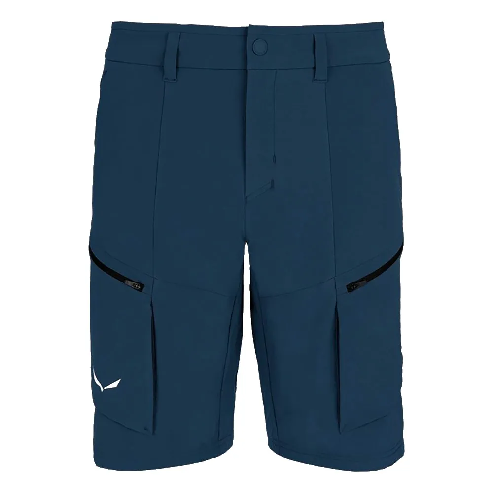 Salewa Puez Durastretch Cargo Korte Broek Blueberry
