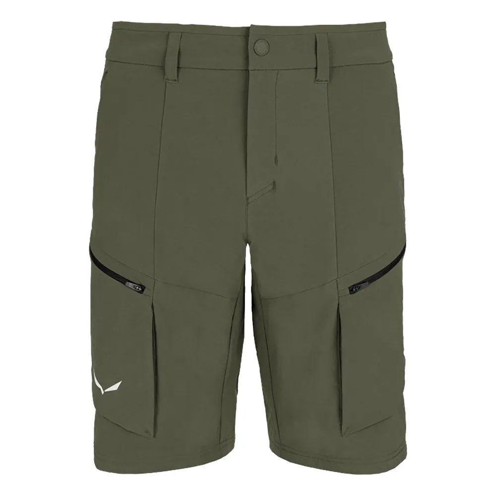 Salewa Puez Durastretch Cargo Korte Broek Groen
