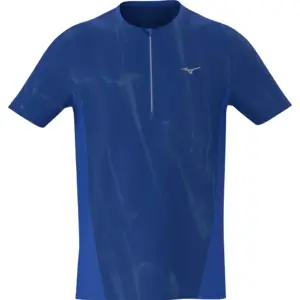 Mizuno Trail Graphic T-shirt Met Korte Mouwen Blauw