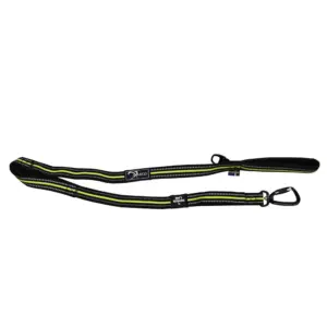 Axaeco 4 Season Elastic Hondenriem Zwart