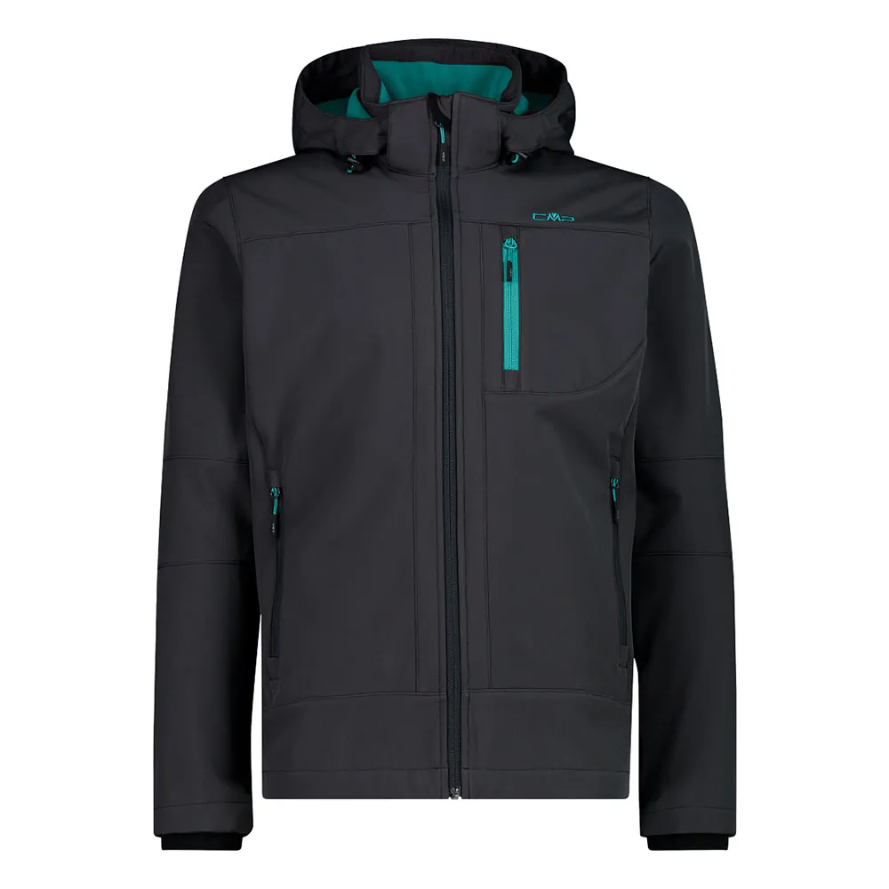 Cmp 3a01787n Softshelljack Antracite / Ruggine