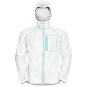 Odlo Dual Dry Pk Waterproof Jas Zilver