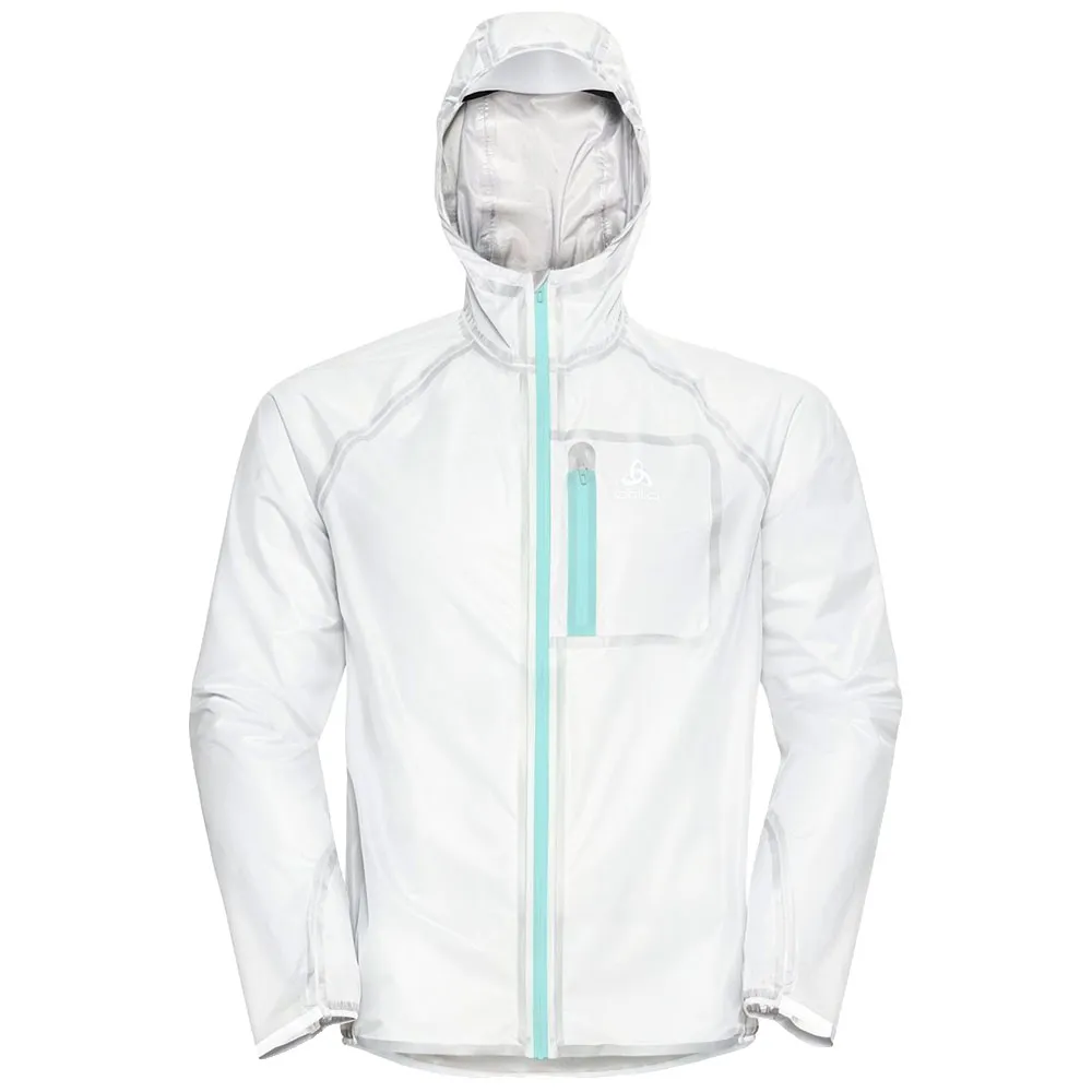 Odlo Dual Dry Pk Waterproof Jas Zilver