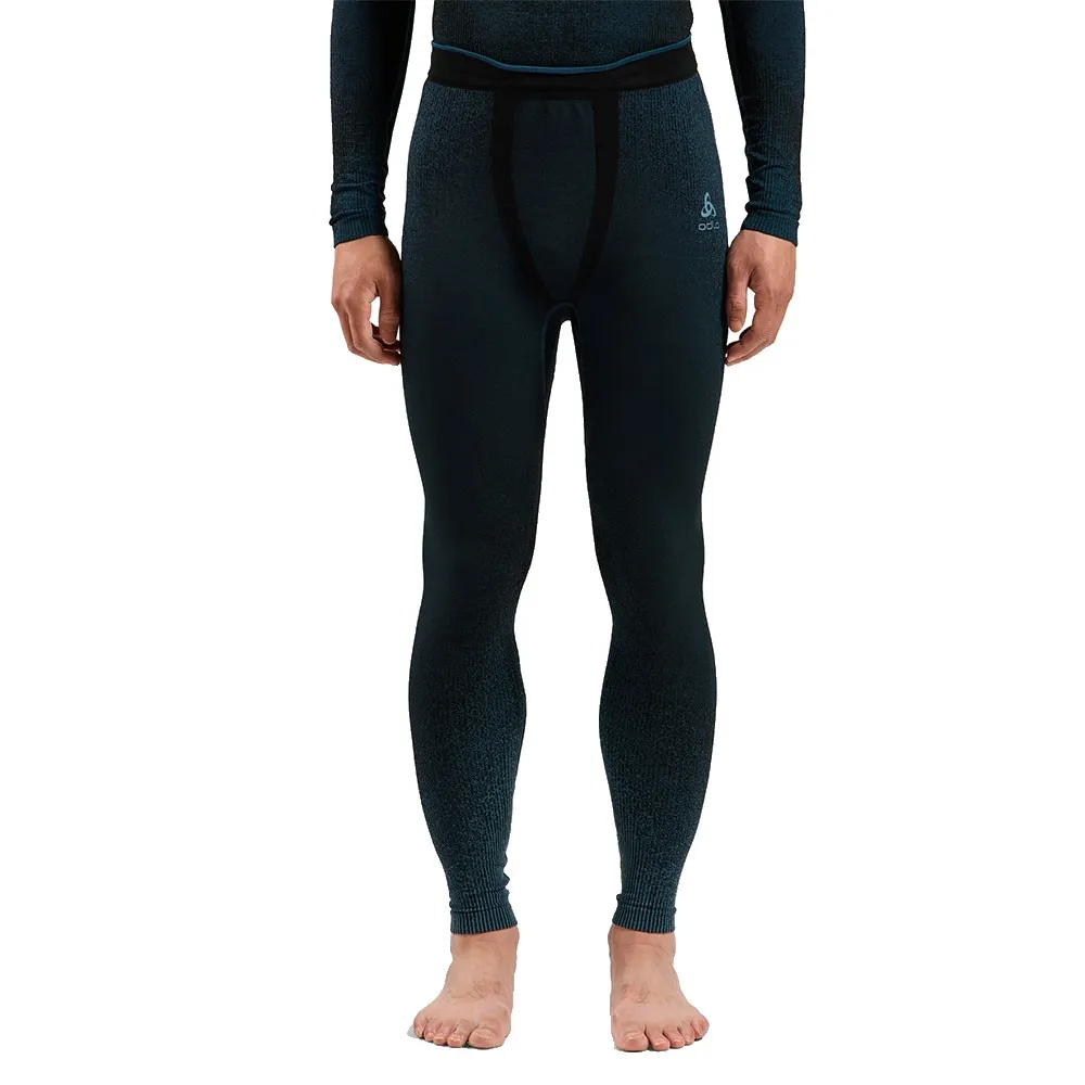 Odlo Performance Warm Basislaagbroek Blauw