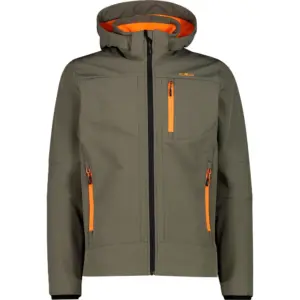 Cmp 3a01787n Softshelljack Olijf