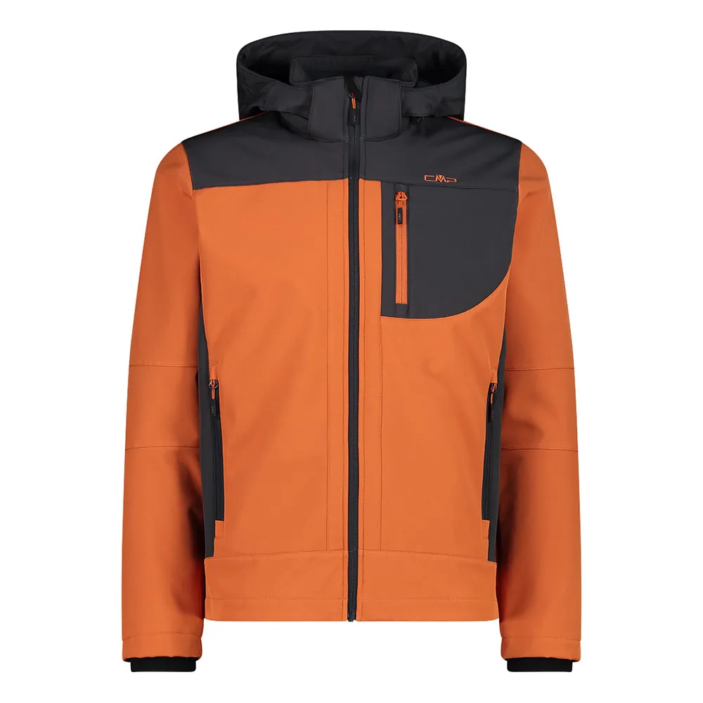 Cmp 3a01787n Softshelljack Ruggine / Antracite