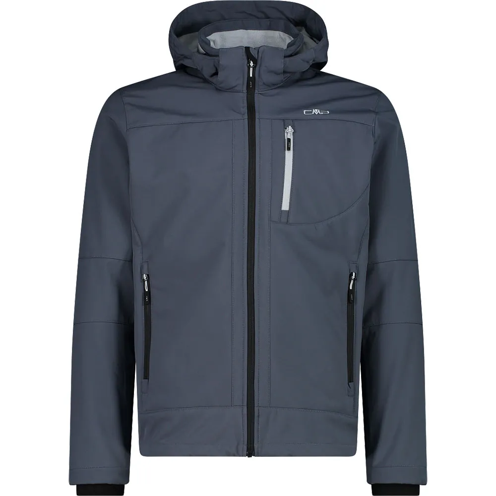 Cmp 3a01787n Softshelljack Titanio / Alluminio