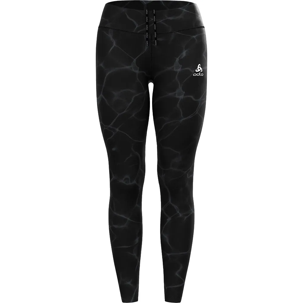 Odlo Zeroweight Print Leggings Zwart