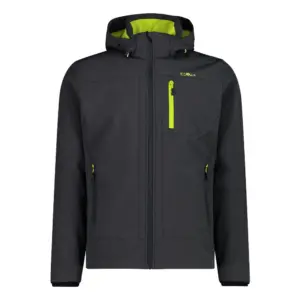 Cmp 3a01787n Softshelljack Grijs