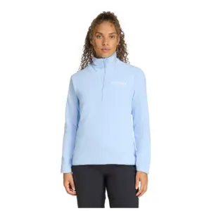 Adidas Multi Essentials Fleece Met Halve Rits Blauw