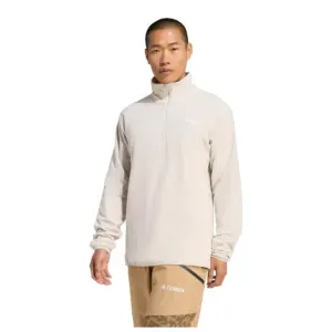 Adidas Multi Essentials Fleece Met Halve Rits Wonder Alumina