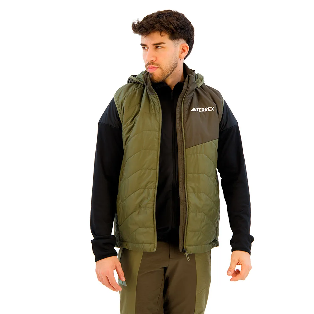 Adidas Terrex Multi Climawarm Insulated Vest Olijf