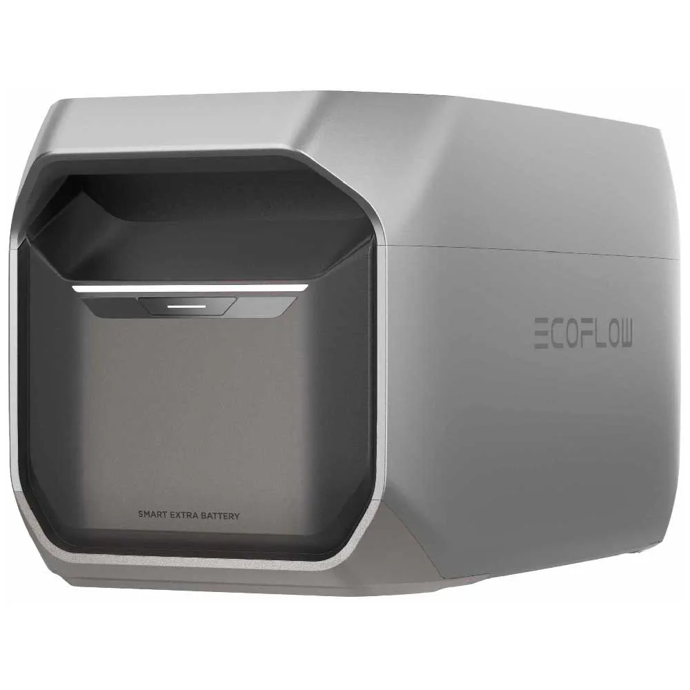 Ecoflow Delta 3 Zonnepaneelbatterij Zwart