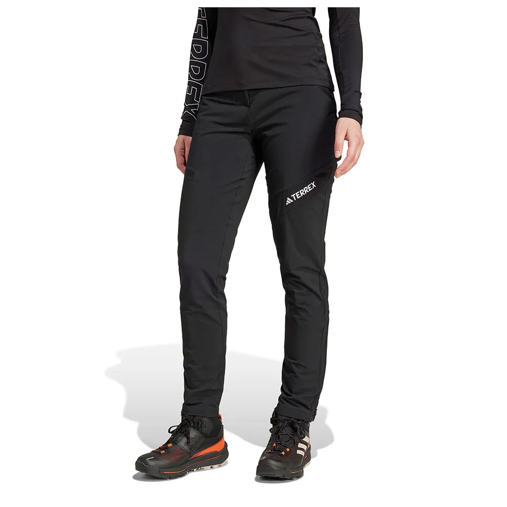 Adidas Techrock Brushed Softshell Broek Zwart