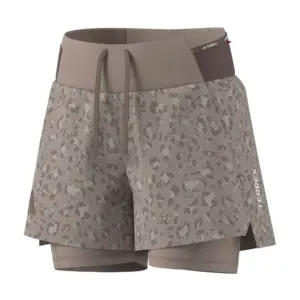 Adidas Terrex Xploric 2in1 Aop Korte Broek Bruin