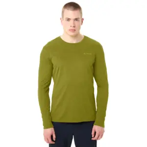 Vaude Essential Ls T-shirt Met Lange Mouwen Dark Lead
