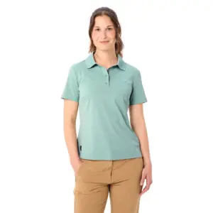 Vaude Essential Korte Mouw Poloshirt Dusty Fern