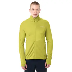 Vaude Scopi Ii Fleece Met Volledige Rits Light Leaf