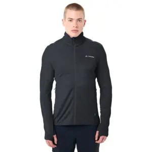Vaude Scopi Ii Fleece Met Volledige Rits Zwart