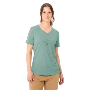 Vaude Skomer Print Iii T-shirt Met Korte Mouwen Dusty Fern