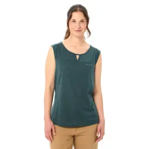 Vaude Skommer Mouwloos T-shirt Deep Pond