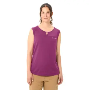 Vaude Skommer Mouwloos T-shirt Roze