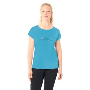 Vaude Tekoa Ii T-shirt Met Korte Mouwen Blauw
