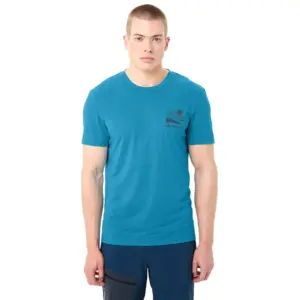 Vaude Tekoa Iii T-shirt Met Korte Mouwen Blauw