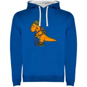Kruskis Dino Trek Hoodie Blauw