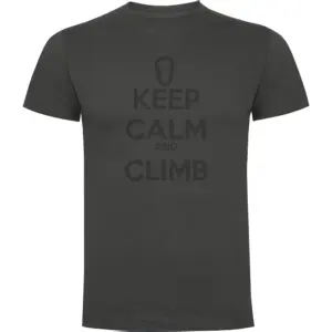 Kruskis Keep Calm And Climb T-shirt Met Korte Mouwen Lead