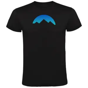 Kruskis Mountain Silhouette T-shirt Met Korte Mouwen Zwart