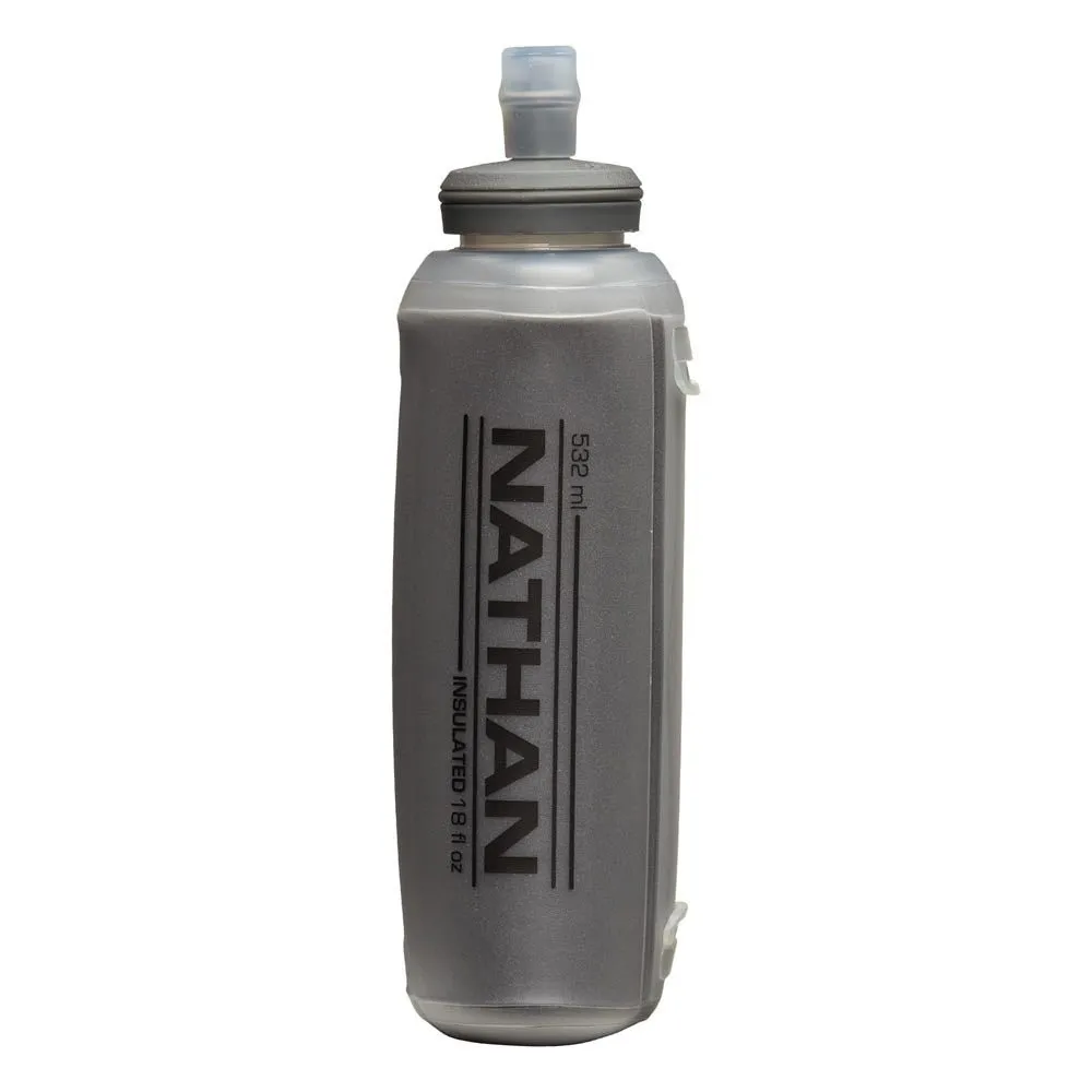 Nathan Insulated 532ml Soft Flask Clear