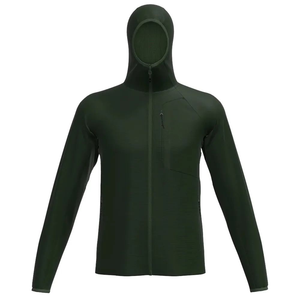 Rock Experience Arrows 2.0 Fleece Met Kap Groen